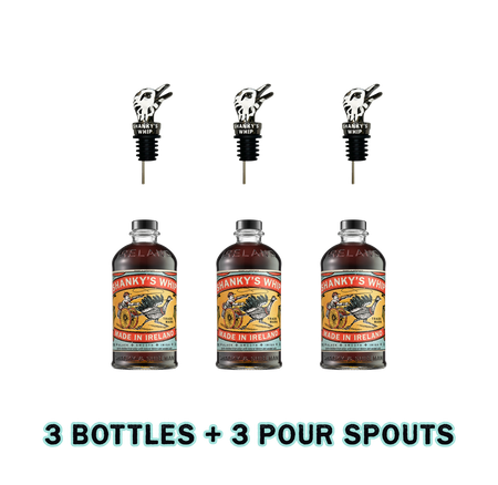 Shanky's Whip – 3 Bottles + 3 Pour Spouts
