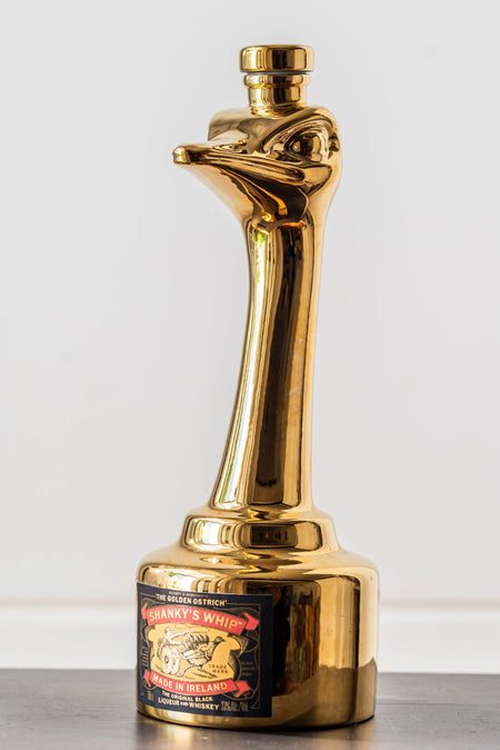 Golden Ostrich head bottle