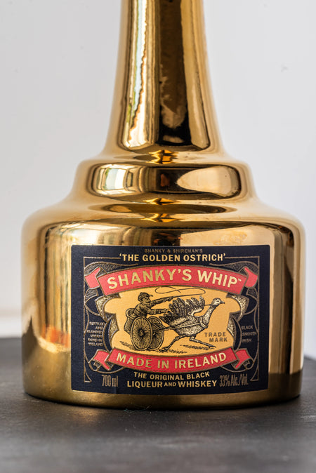 Golden Ostrich label
