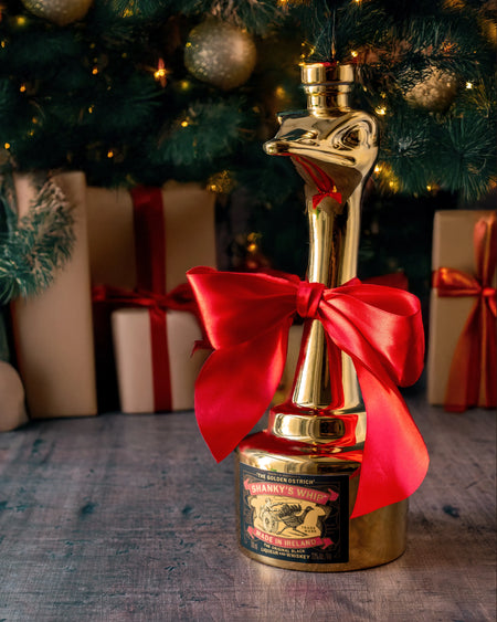 Golden Ostrich at Christmas